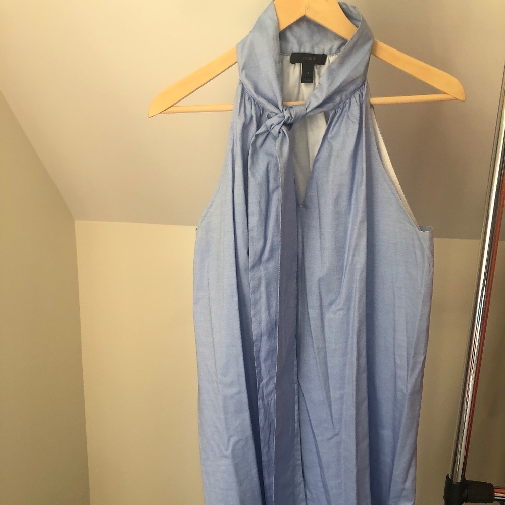 J Crew size 6 Tie Neck Dress